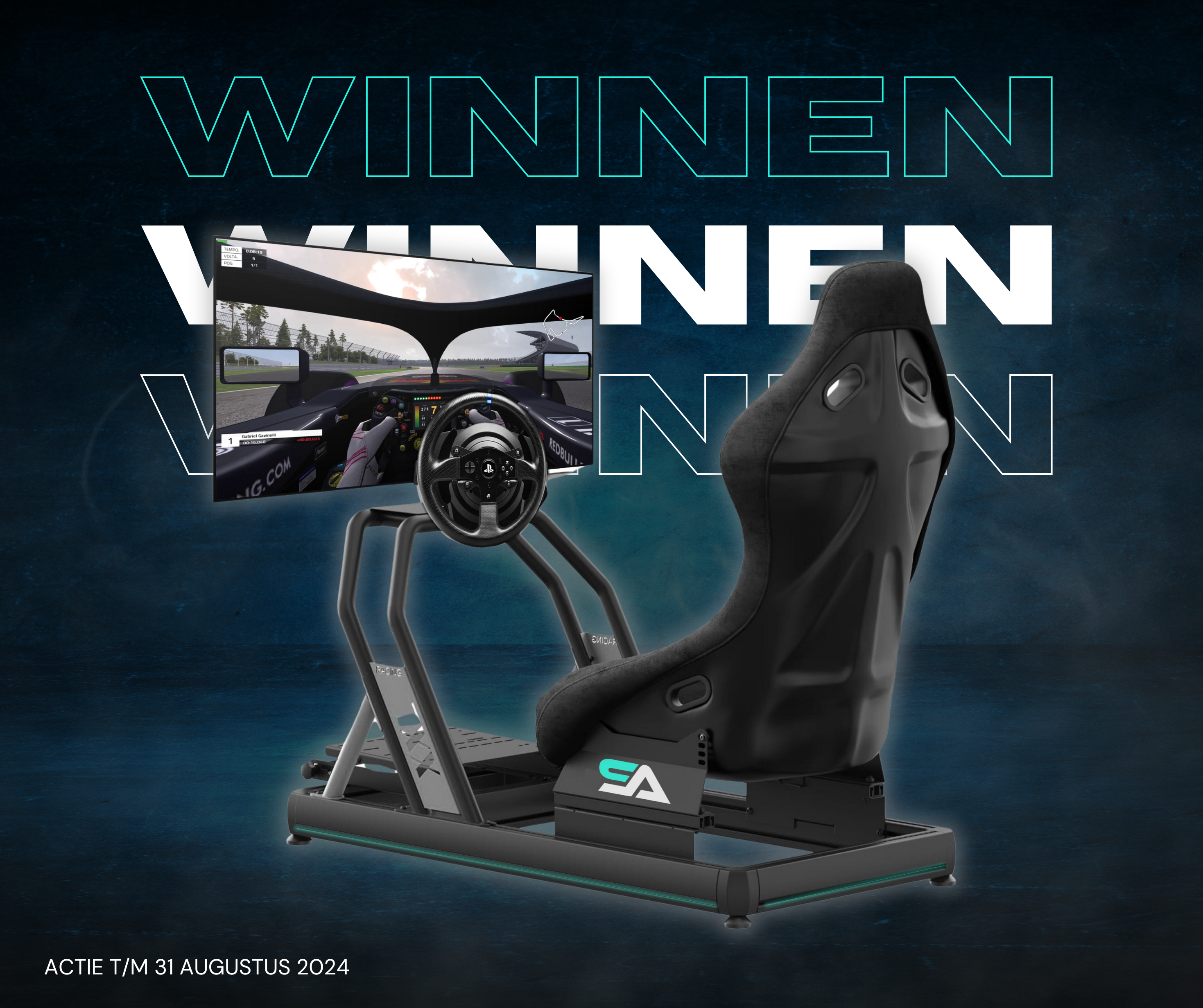 Simrace academy voegt 4 simulators toe : Maak kans op een week vol raceplezier!